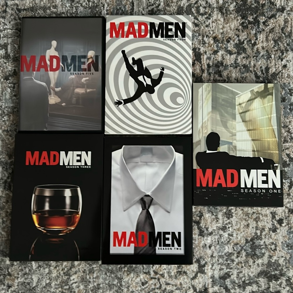 Mad Men Box Set DVD.